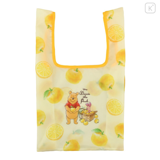 Japan Disney Store Eco Shopping Bag - Winnie the Pooh : Yuzu - 2