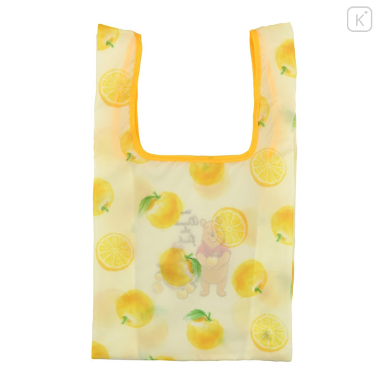 Japan Disney Store Eco Shopping Bag - Winnie the Pooh : Yuzu - 3
