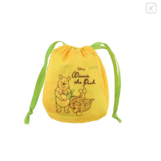 Japan Disney Store Eco Shopping Bag - Winnie the Pooh : Yuzu - 5