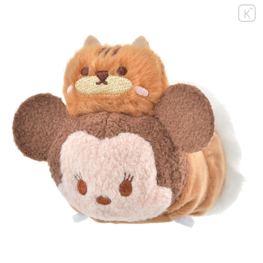 Japan Disney Store Tsum Tsum Mini Plush (S) - Minnie Mouse : Winter Animals - 1