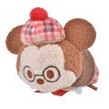 Japan Disney Store Tsum Tsum Mini Plush (S) - Mickey Mouse : Autumn Checked - 1