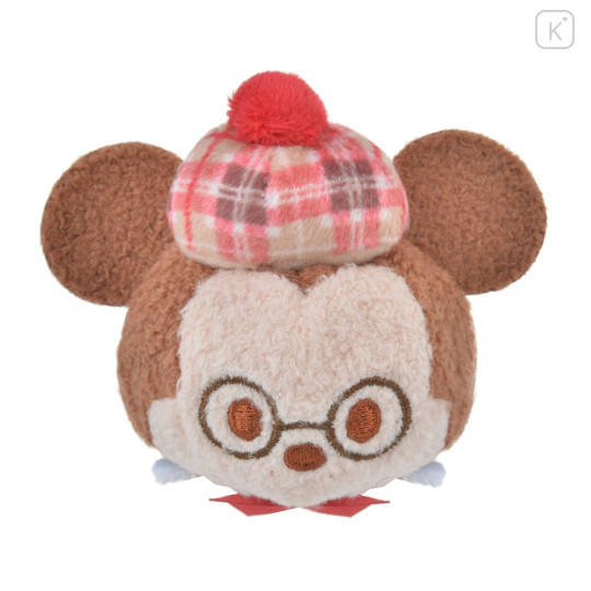 Japan Disney Store Tsum Tsum Mini Plush (S) - Mickey Mouse : Autumn Checked - 2