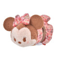 Japan Disney Store Tsum Tsum Mini Plush (S) - Minnie Mouse / Autumn Checked - 1