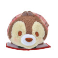 Japan Disney Store Tsum Tsum Mini Plush (S) - Chip : Autumn Checked - 2