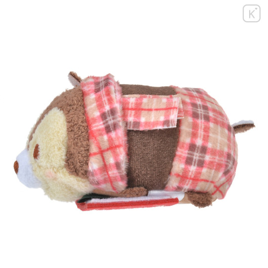 Japan Disney Store Tsum Tsum Mini Plush (S) - Chip : Autumn Checked - 3