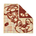 Japan Disney Store Towel Handkerchief - Chip & Dale : Plaid - 2