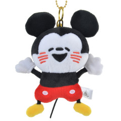Japan Disney Store Plush Keychain - Mickey Mouse / Kanahei