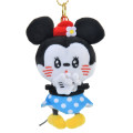 Japan Disney Store Plush Keychain - Minnie Mouse / Kanahei - 1