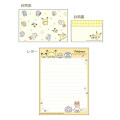 Japan Pokemon Letter Envelope Set - Poke Piece / Yellow - 2