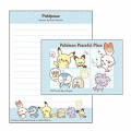 Japan Pokemon Letter Envelope Set - Poke Piece / Blue - 1