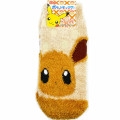 Japan Pokemon Fluffy Junior Socks - Eevee - 1