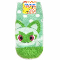Japan Pokemon Fluffy Kid Socks - Sprigatito : Nyaoha - 1