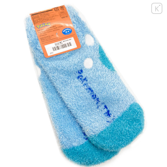 Japan Pokemon Fluffy Junior Socks - Quaxly - 2