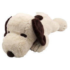 Japan Peanuts Fluffy Crawl Plush Toy (L) - Snoopy / Mocha