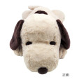 Japan Peanuts Fluffy Crawl Plush Toy (L) - Snoopy / Mocha - 2