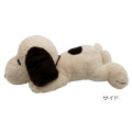 Japan Peanuts Fluffy Crawl Plush Toy (L) - Snoopy / Mocha - 3