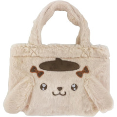 Japan Sanrio Fluffy Fur Handbag - Pompompurin