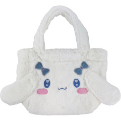 Japan Sanrio Fluffy Fur Handbag - Cinnamoroll