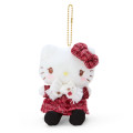 Japan Sanrio Original Mascot Holder - Hello Kitty : Winter Outfits - 1