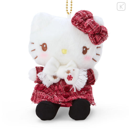 Japan Sanrio Original Mascot Holder - Hello Kitty : Winter Outfits - 2