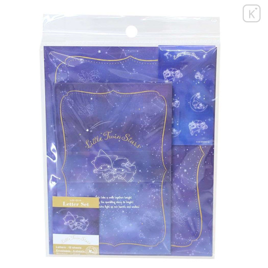 Japan Sanrio Letter Set - Little Twin Stars : Constellation - 1