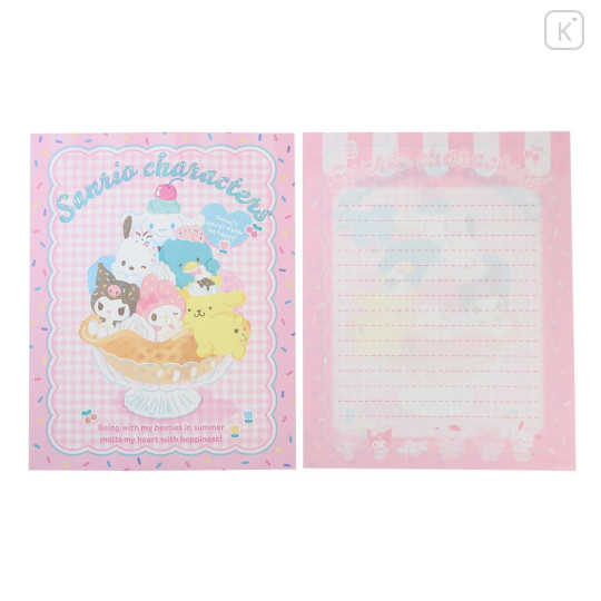 Japan Sanrio Letter Set - Characters / Ice Cream - 3