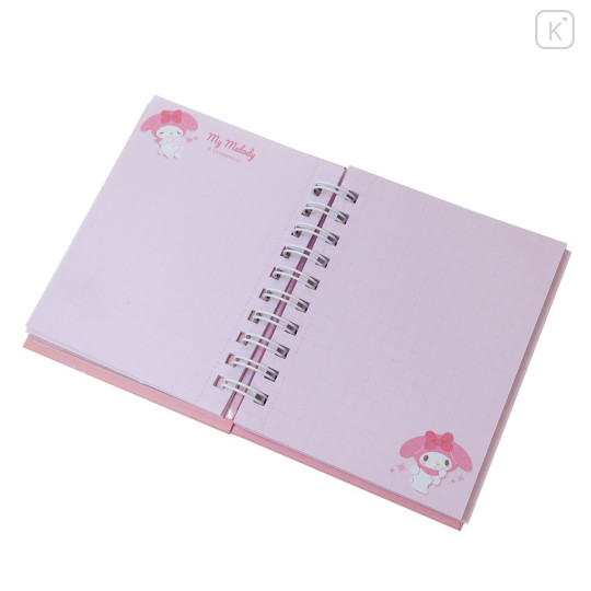 Japan Sanrio Mini Notebook - My Melody / Ribbon - 4