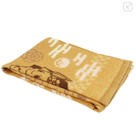 Japan Pokemon Face Towel - Eevee / Cappuccino - 3