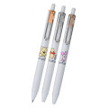 Japan Disney Store Uni-ball One Gel Pen 3pcs Set - Winnie the Pooh / Black＆Flower - 2