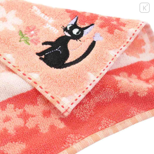 Japan Ghibli Embroidery Mini Towel Box Set - Kiki's Delivery Service / Flower Garden - 3