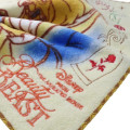 Japan Disney Embroidered Handkerchief - Beauty and the Beast Belle - 2