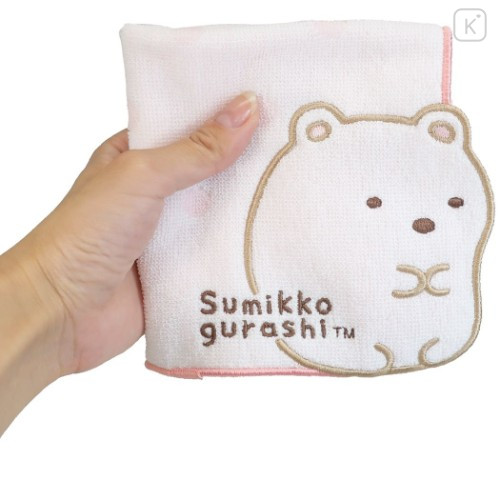 Japan San-X Mini Towel - Sumikko Gurashi / Shirokuma / Polar Bear - 4