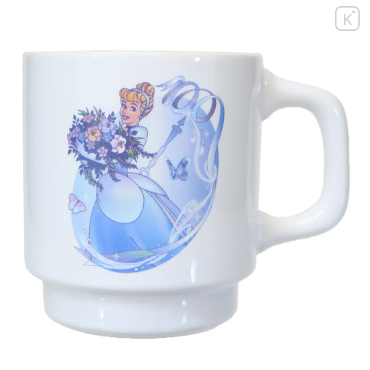 Japan Disney Stacking Mug - Cinderella / 100th Anniversy - 1