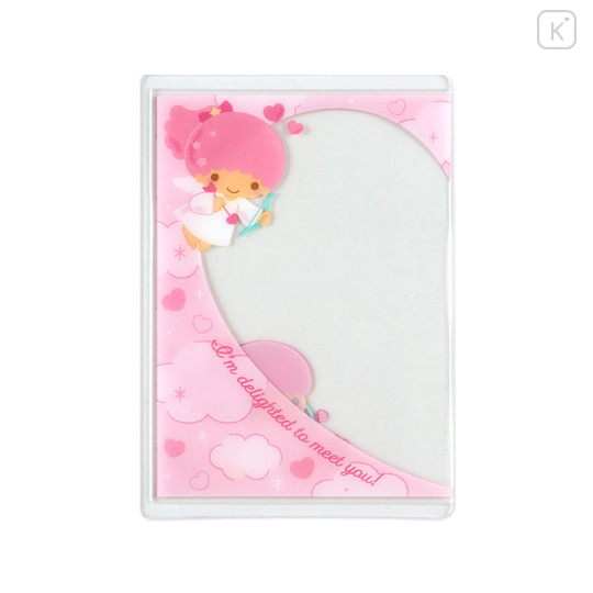 Japan Sanrio Original Hard Card Case - Little Twin Stars Lala / Enjoy Idol - 1