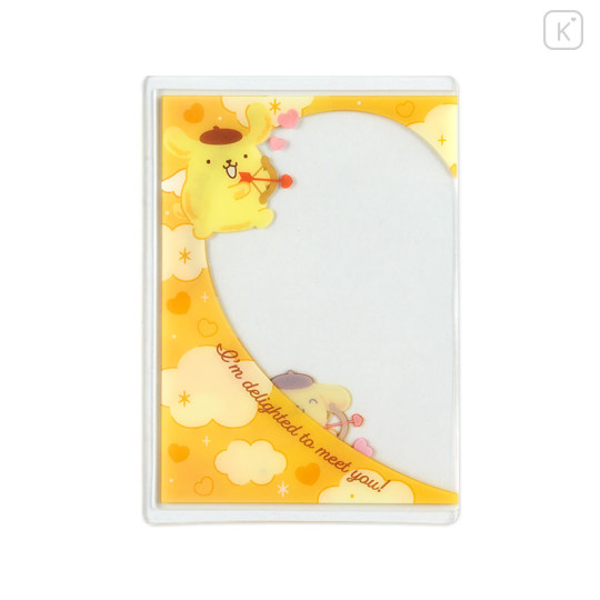 Japan Sanrio Original Hard Card Case - Pompompurin / Enjoy Idol - 1