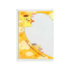 Japan Sanrio Original Hard Card Case - Pompompurin / Enjoy Idol