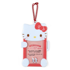 Japan Sanrio Original Connectable Trading Card Holder - Hello Kitty / Enjoy Idol