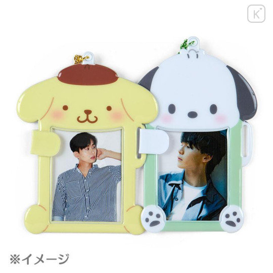Japan Sanrio Original Connectable Trading Card Holder - Kuromi / Enjoy Idol - 4