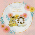 Japan Sanrio × Mofusand 5 Pockets A4 Clear File - Cat / Flora - 4