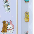 Japan Sanrio × Mofusand 5 Pockets A4 Clear File - Cat / Doll - 5