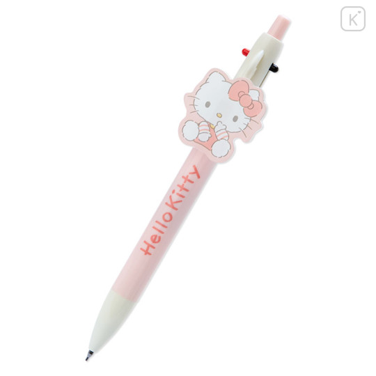 Japan Sanrio Original 2 Color Ball Pen & Mechanical Pencil - Hello Kitty / Stuffed Toy Stationery - 1