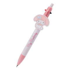 Japan Sanrio Original 2 Color Ball Pen & Mechanical Pencil - My Melody / Stuffed Toy Stationery