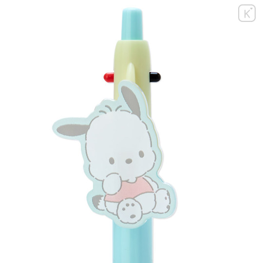 Japan Sanrio Original 2 Color Ball Pen & Mechanical Pencil - Pochacco / Stuffed Toy Stationery - 3