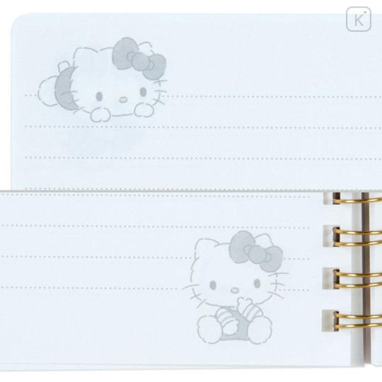 Japan Sanrio Original B6 Ring Notebook - Hello Kitty : Stuffed Toy Stationery - 6