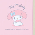 Japan Sanrio Original B6 Ring Notebook - My Melody / Stuffed Toy Stationery - 4