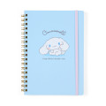 Japan Sanrio Original B6 Ring Notebook - Cinnamoroll : Stuffed Toy Stationery - 1