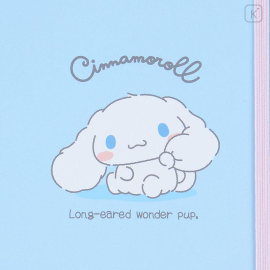 Japan Sanrio Original B6 Ring Notebook - Cinnamoroll : Stuffed Toy Stationery - 4