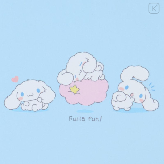 Japan Sanrio Original B6 Ring Notebook - Cinnamoroll : Stuffed Toy Stationery - 5