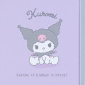 Japan Sanrio Original B6 Ring Notebook - Kuromi : Stuffed Toy Stationery - 4