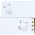 Japan Sanrio Original B6 Ring Notebook - Pochacco / Stuffed Toy Stationery - 6